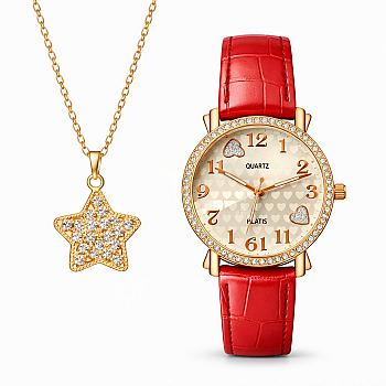 [Últimas Unidades] Set de Regalo Premium: Reloj de Dama y Collar Elegante