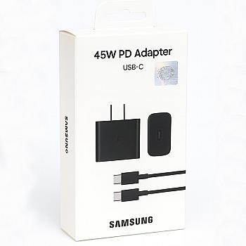Cargador 45W Super Fast Charge Tipo C Compatible con Samsung
