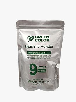 DECOLORANTE GREEN COLOR BLANCO 9 TONOS