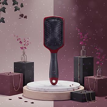 Cepillo hair premium raqueta Rojo - Dompel