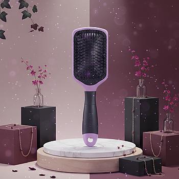 Cepillo hair premium raqueta Lila - Dompel