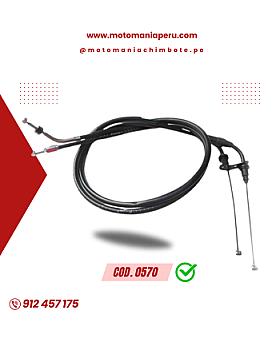 CABLE ACELERADOR - FZ16 (DOBLE CABLE)