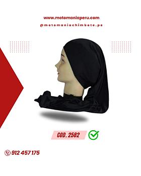 BANDANA LARGAS -MUJER - COLOR NEGRO