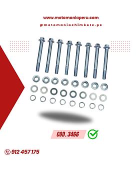 KIT PERNOS MUELLE CARGUERO