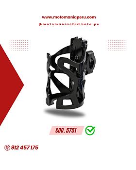 PORTA BOTELLA- NEGRO