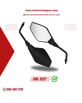 ESPEJO ZS200 GY - NEGRO