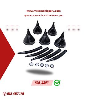 EMBUDO ACORDEON NEGRO