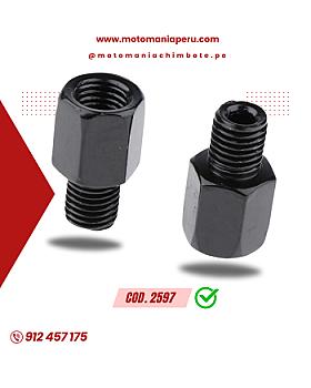 ADAPTADOR DE ESPEJO - 8MM/100 - HILO NORMAL