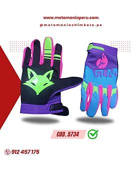 GUANTES LARGOS -M - MULTICOLOR- DEPORTIVO
