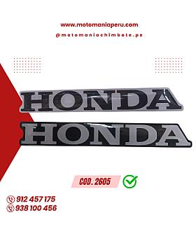 STICKER - LETRAS HONDA