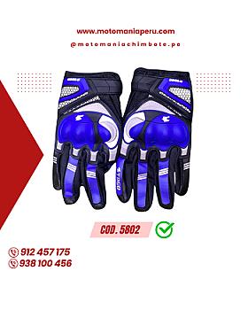 GUANTES LARGOS -L- AZUL -TDG SPORT