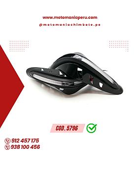 PROTECTOR DE MANO - NEGRO - LED AMBAR