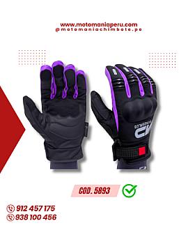 GUANTES LARGOS -M- LILA - ALTA DUREZA