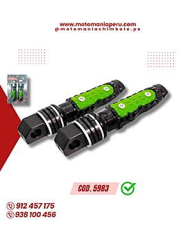 ESTRIBO POSTERIOR - UNIVERSAL - VERDE