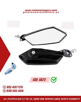 ESPEJO FUTURE - NEGRO