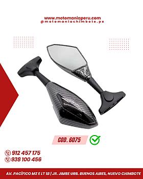 ESPEJO SERPIENTE - C/LUZ -  - (2 PERNOS)