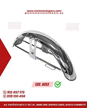 GUARDAFANGO DELANTERO- CG 125  - ACERO INOX.