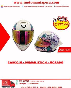 CASCO M - SOMAN STICH - MORADO