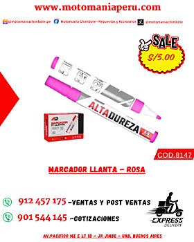 MARCADOR LLANTA - ROSA
