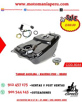 TANQUE GASOLINA - WAVE100/C100 - NEGRO