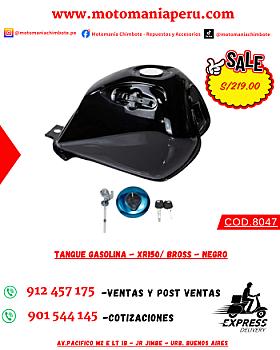 TANQUE GASOLINA - XR150/ BROSS - NEGRO