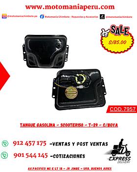 TANQUE GASOLINA - SCOOTER150 - T-29 - C/BOYA