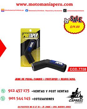 JEBE DE PEDAL CAMBIO - PROTAPER - NEGRO/AZUL