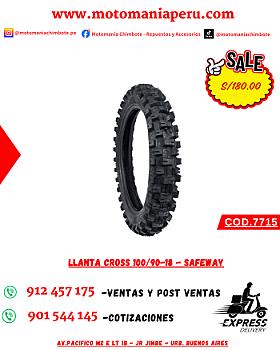 LLANTA CROSS 18-100/90 - SAFEWAY
