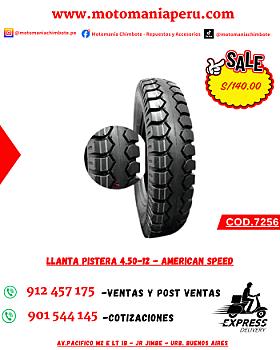 LLANTA PISTERA 12 -4.50 - AMERICAN SPEED
