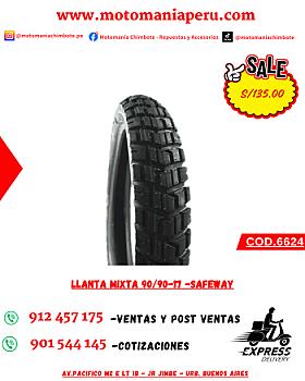 LLANTA MIXTA 17-90/90 -SAFEWAY