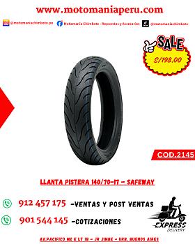 LLANTA PISTERA 17-140/70 - SAFEWAY