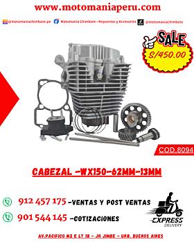 CABEZAL -WX150-62MM-13MM