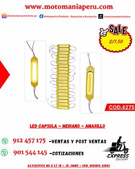 LED CAPSULA - MEDIANO - AMARILLO