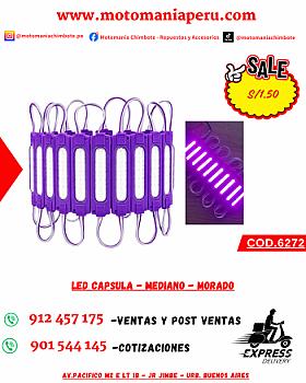 LED CAPSULA - MEDIANO - MORADO