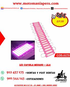 LED CAPSULA - MEDIANO - LILA