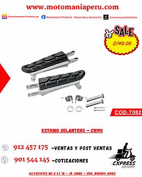 ESTRIBO DELANTERO - CB190