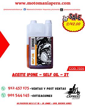 ACEITE IPONE - SELF OIL - 2T