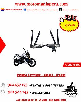 ESTRIBO POSTERIOR - B200FS - C/BASE
