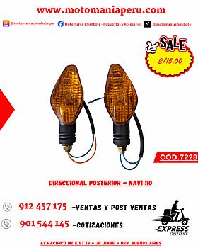 DIRECCIONAL POSTERIOR - NAVI 110