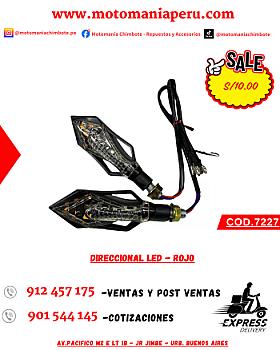 DIRECCIONAL LED - ROJO
