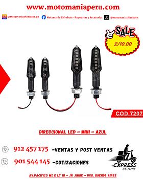 DIRECCIONAL LED - MINI - AZUL