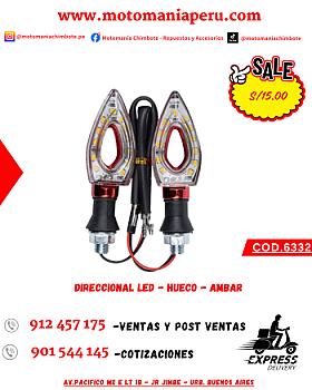 DIRECCIONAL LED - HUECO - AMBAR
