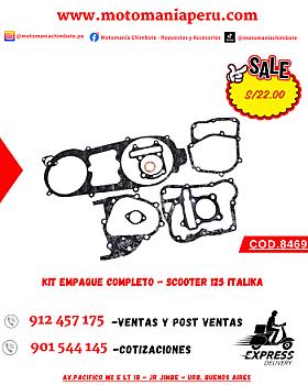 KIT EMPAQUE COMPLETO - SCOOTER 125 ITALIKA