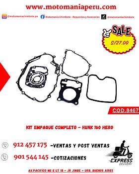 KIT EMPAQUE COMPLETO - HUNK 160 HERO