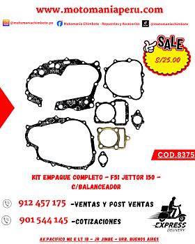 KIT EMPAQUE COMPLETO - F51 JETTOR 150 - C/BALANCEADOR