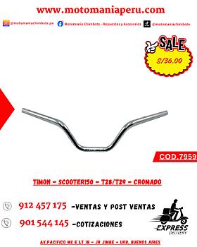TIMON - SCOOTER150 - T28/T29 - CROMADO