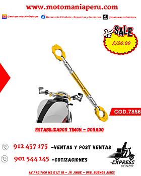 ESTABILIZADOR TIMON - DORADO