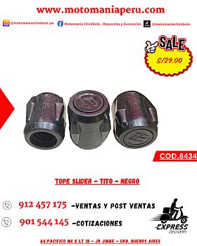 TOPE SLIDER - TITO - NEGRO