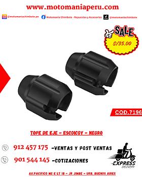 TOPE DE EJE - ESCOICOY - NEGRO