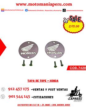 TAPA DE TOPE - HONDA
